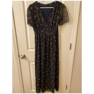 Madewell Floral Maxi dress